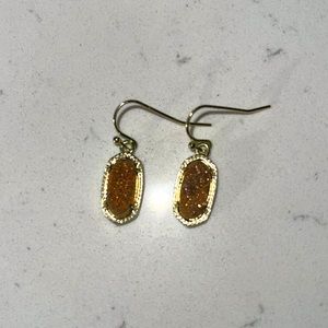 Kendra Scott Druzy gold earrings